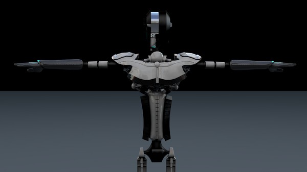 robot rigged 3ds - Robot SV2... by kieranr1